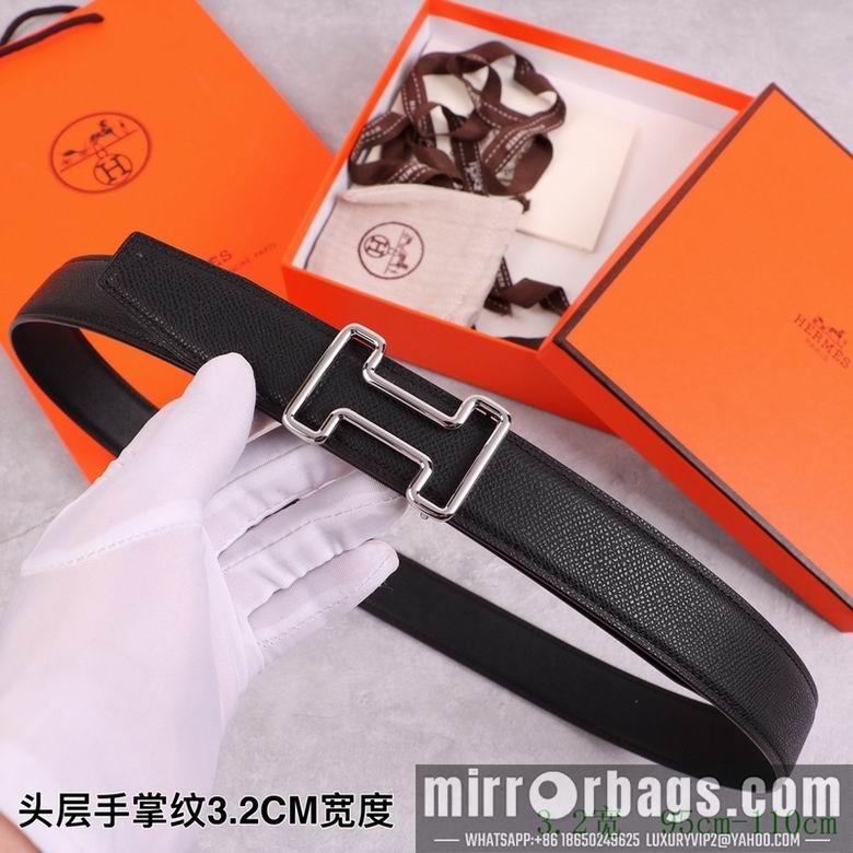 Replica Hermes Belt 32mmX95-110cm 7D24