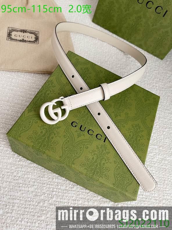 Replica Gucci belt 20mmX95-115cm 7D02