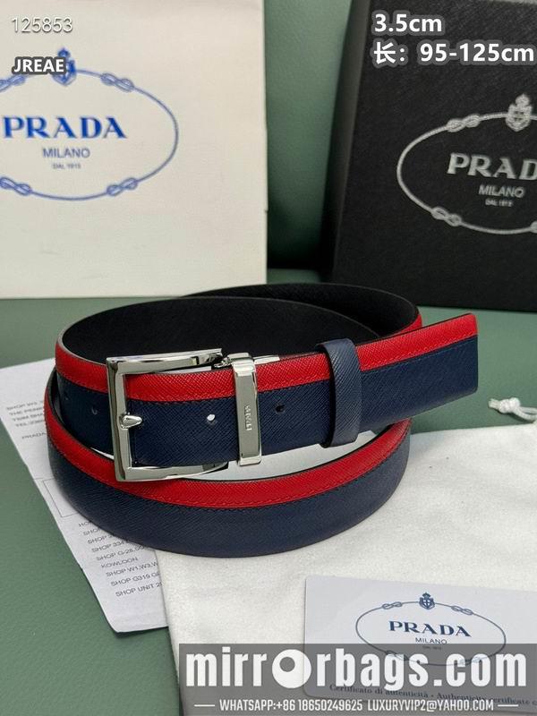 Replica Prada belt 35mmX95-125cm 8L44