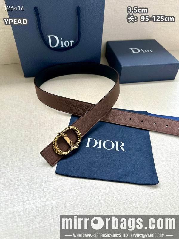 Replica Dior belt 35mmX95-125cm 8L20