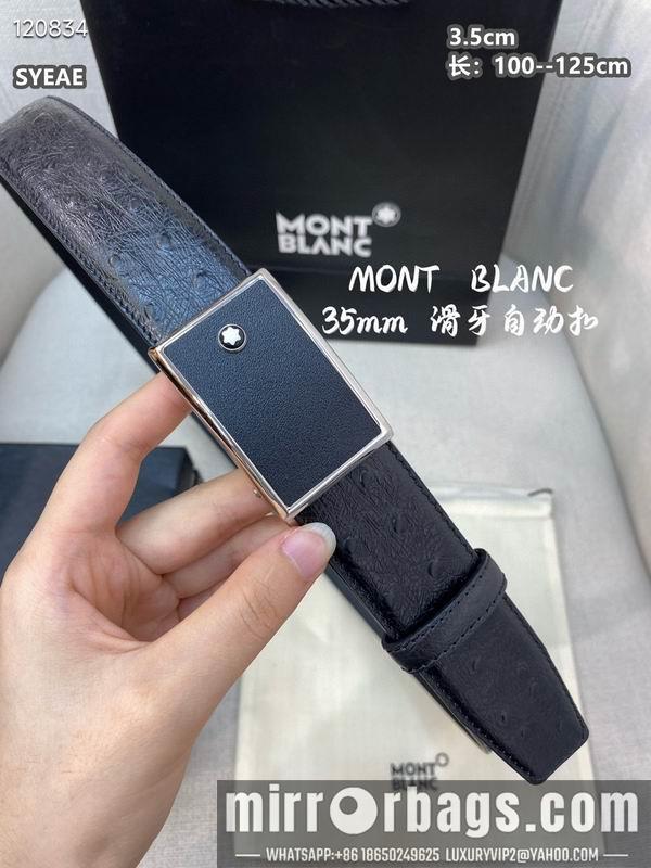 Replica Montblanc belt 自动扣 35mmX100-125cm 8L072014