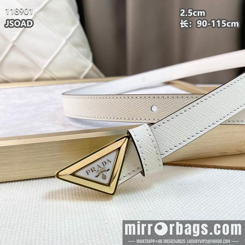 Replica Prada belt 25mmX90-115cm 8L040801