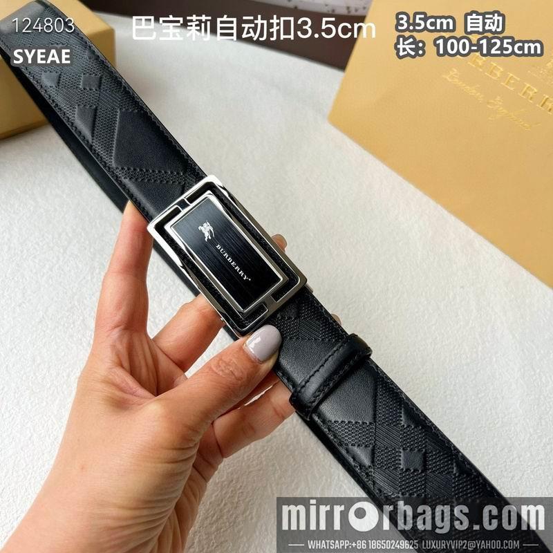 Replica Burberry belt 35mmX100-125cm 8L71