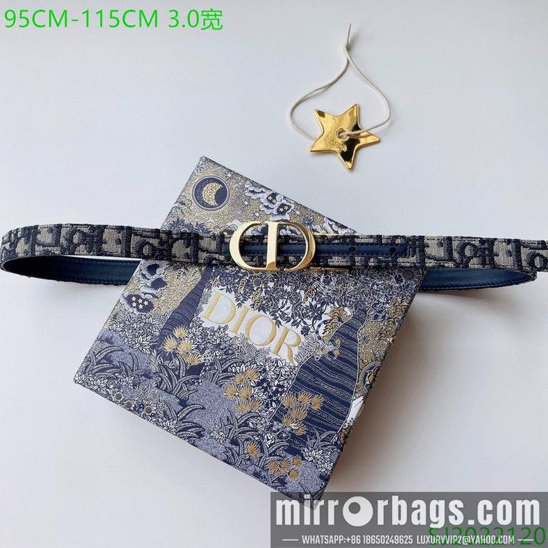 Replica Dior Belt 30mmX95-115cm 7d30