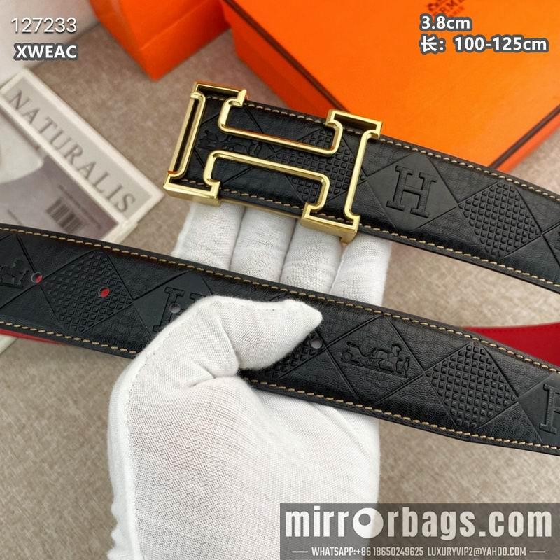 Replica Hermes belt 38mmX100-125cm 8L45