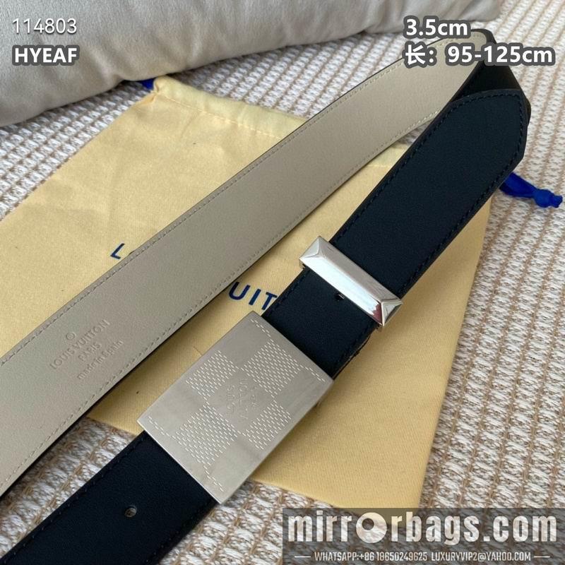 Replica LV belt 35mmX95-125cm 8L03