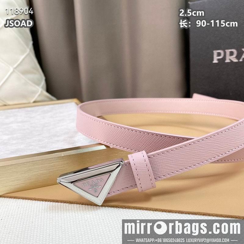 Replica Prada belt 25mmX90-115cm 8L040801