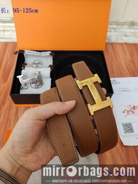 Replica Hermes Belt 32mm 双扣95-125cm 8L01