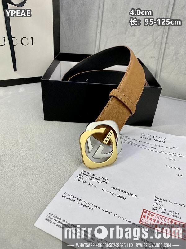 Replica Gucci belt 40mmX95-125cm 8L11