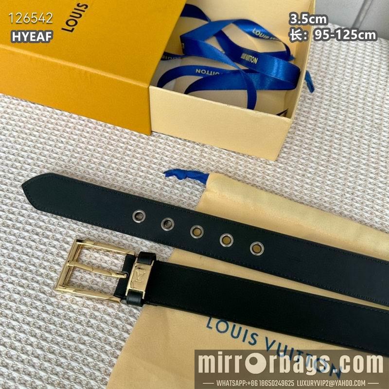 Replica LV belt 35mmX95-125cm 8L25