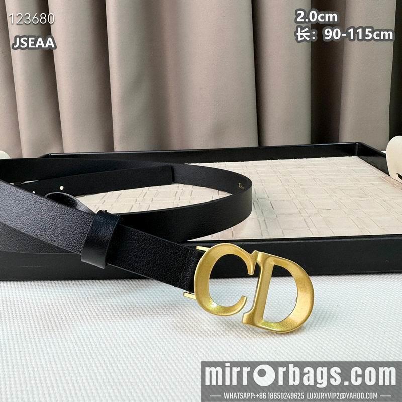 Replica Dior belt 20mmX90-115cm 8L19
