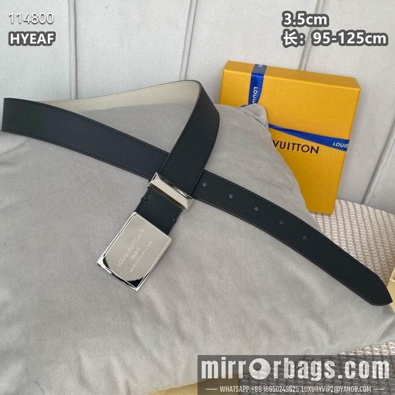 Replica LV belt 35mmX95-125cm 8L03