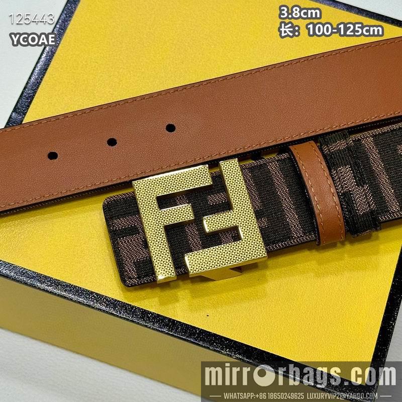Replica Fendi belt 38mmX100-125cm 8L13