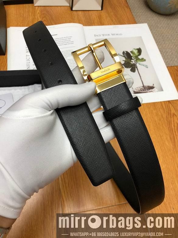 Replica Prada Belt 34mmX95-125CM sj01