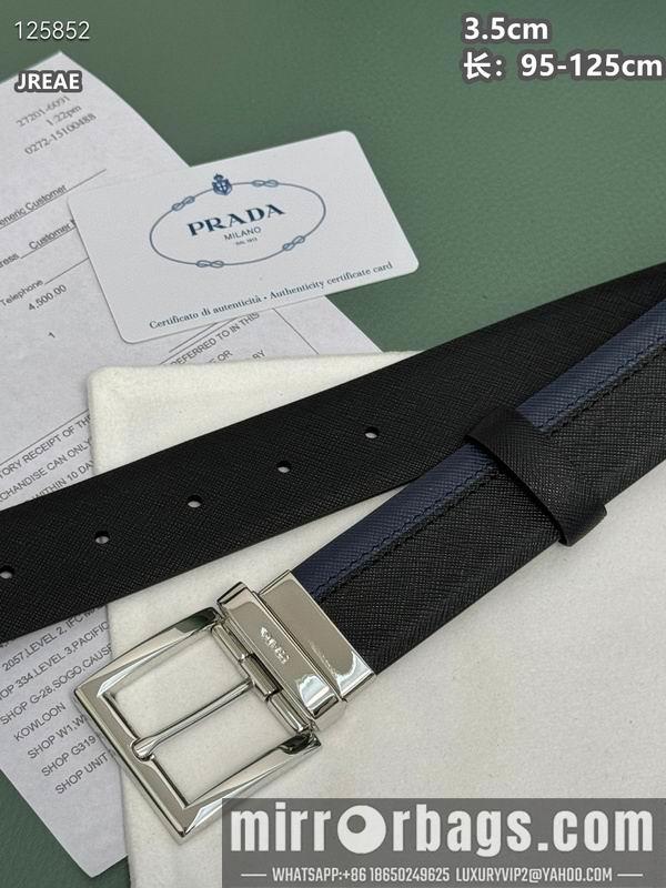 Replica Prada belt 35mmX95-125cm 8L44