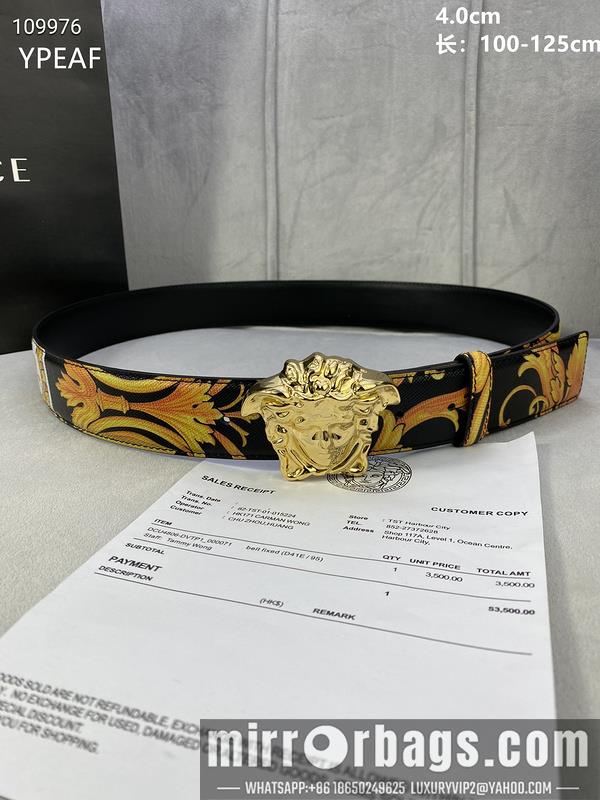 Replica Versace Belt 40mmX100-125cm 8L19