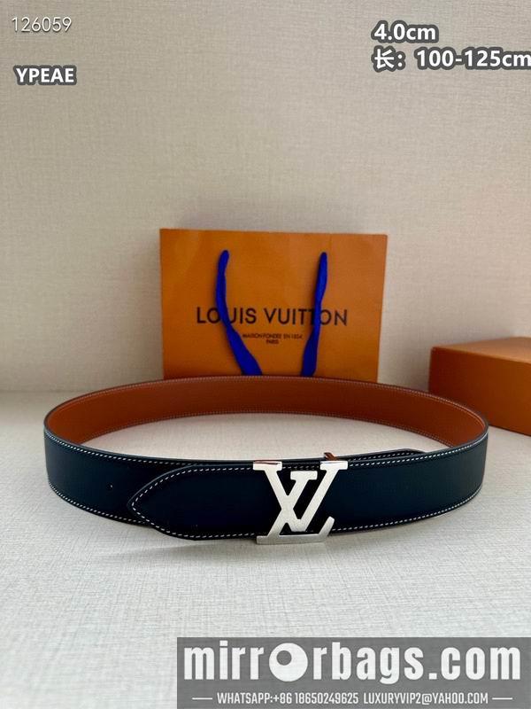 Replica LV belt 40mmX100-125cm 8L37