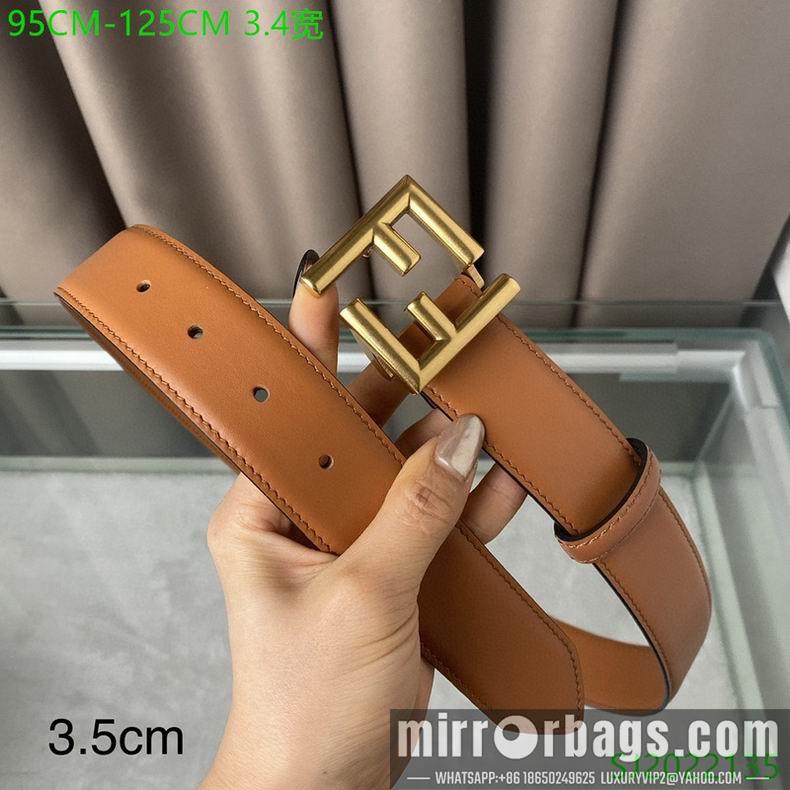 Replica Fendi Belt 34mmX95-125cm 7D05