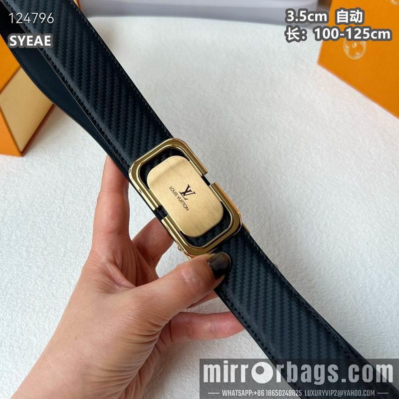Replica LV belt 35mmX100-125cm 8L37