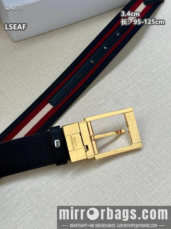 Replica Bally belt 34mmX95-125cm 8L07