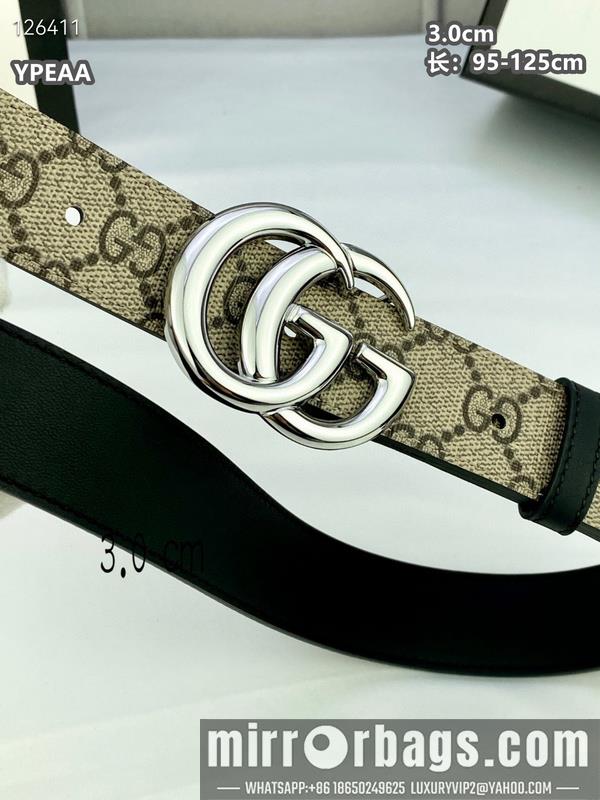 Replica Gucci belt 30mmX95-125cm 8L19