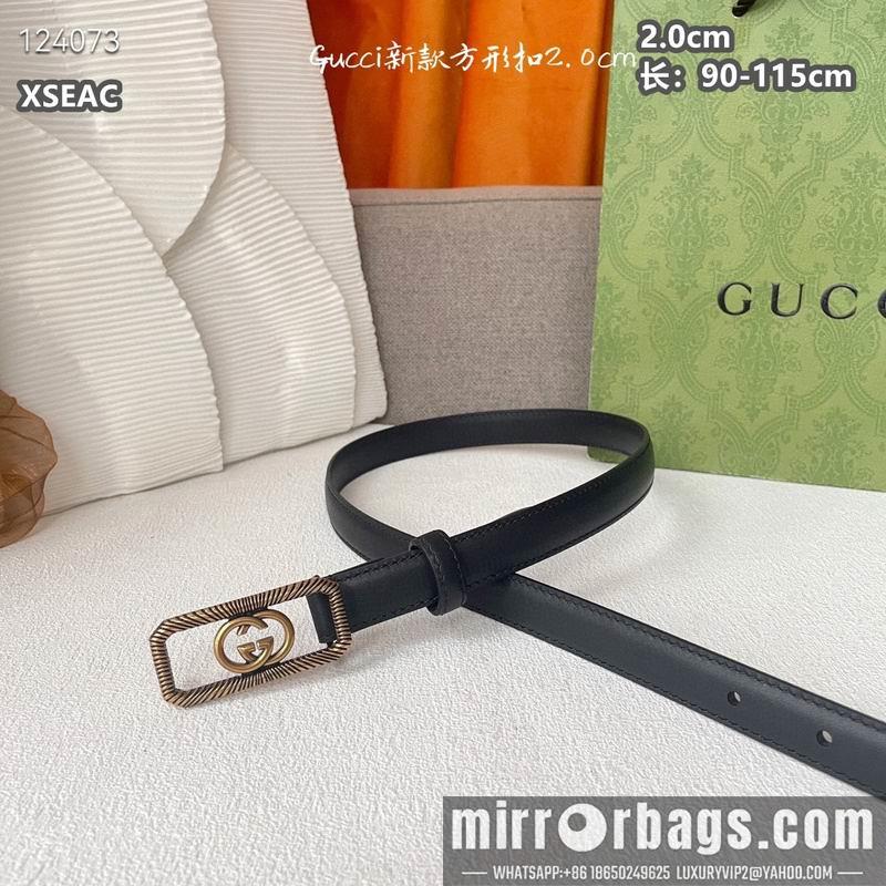 Replica Gucci belt 20mmX90-115cm 8L20
