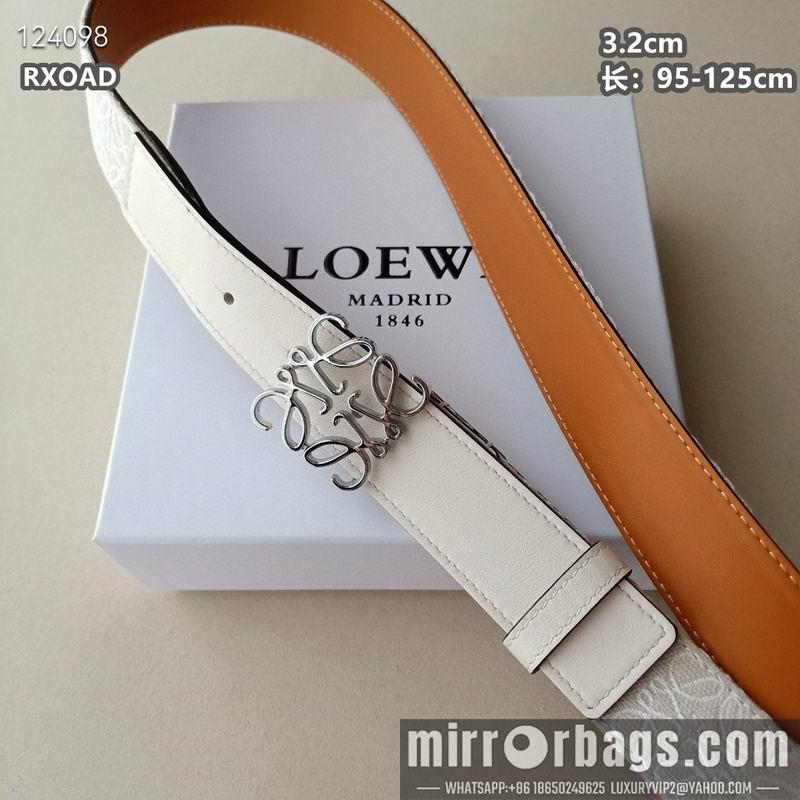 Replica Loewe belt 32mmX95-125cm 8L01