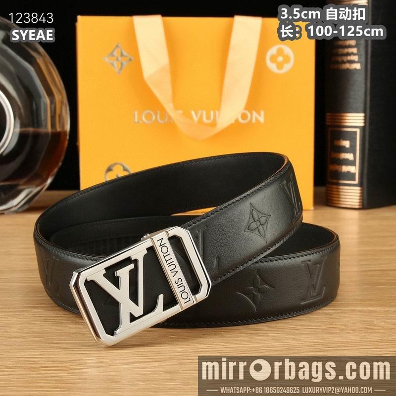Replica LV belt 35mmX100-125cm 8L52