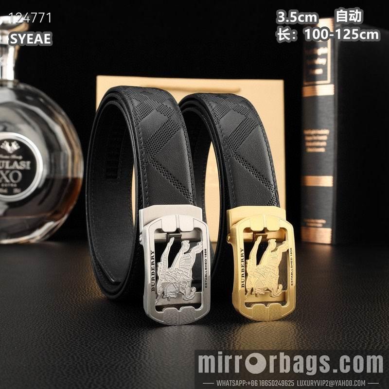 Replica Burberry belt 35mmX100-125cm 8L73