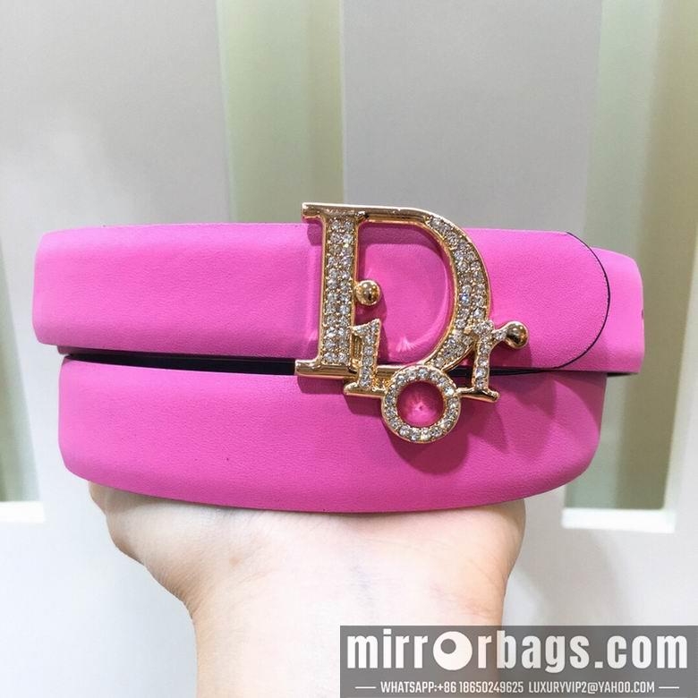 Replica Dior Belt 25mmX95-110cm 7d01