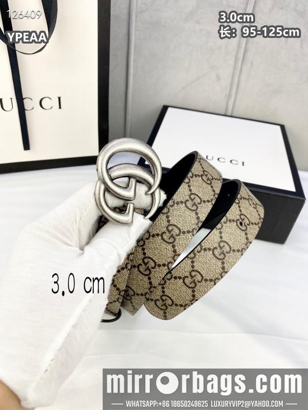 Replica Gucci belt 30mmX95-125cm 8L19