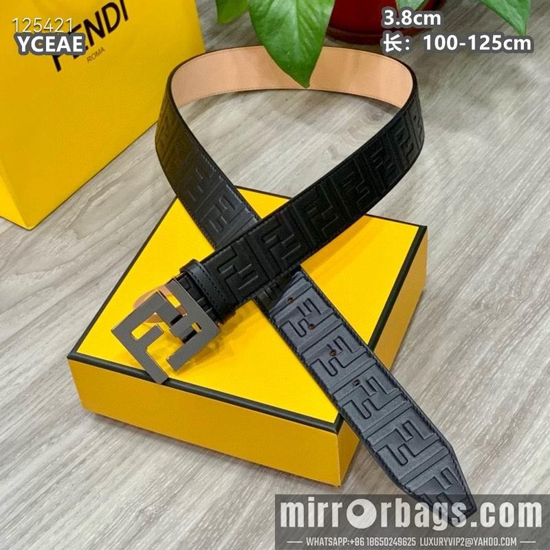 Replica Fendi belt 38mmX100-125cm 8L17