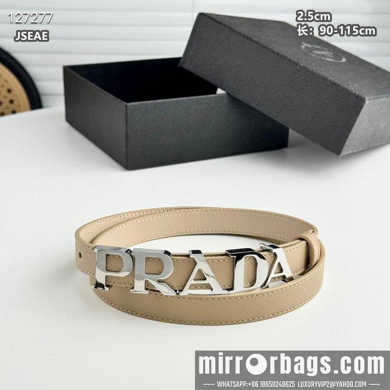 Replica Prada belt 25mmX90-115cm 8L04