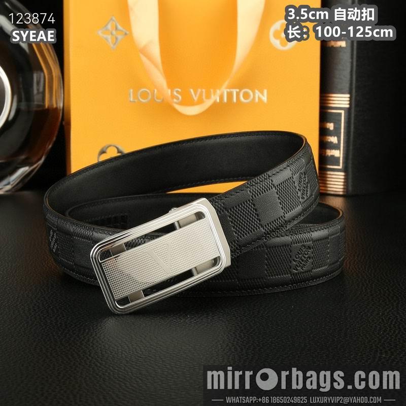Replica LV belt 35mmX100-125cm 8L50