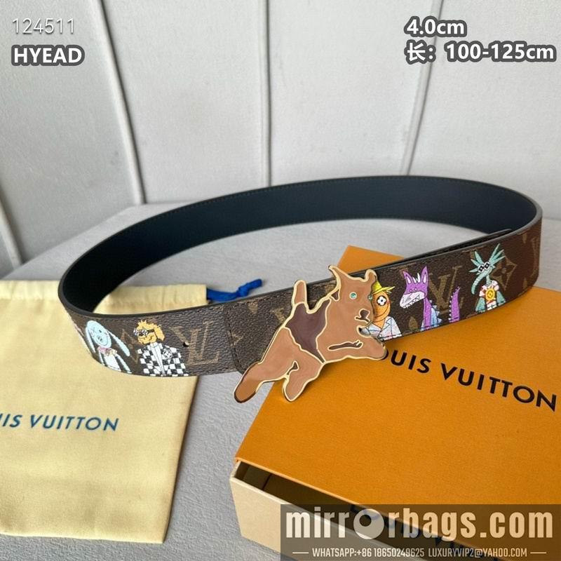 Replica LV belt 40mmX100-125cm 8L48
