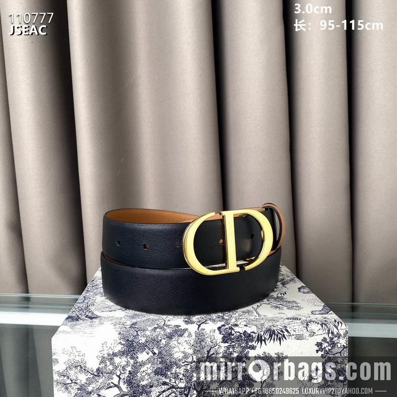 Replica Dior Belt 30mmX95-115cm 8L08