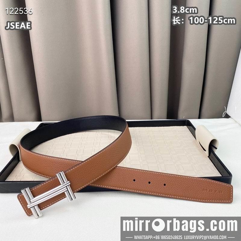 Replica Hermes belt 38mmX100-125cm 8L24