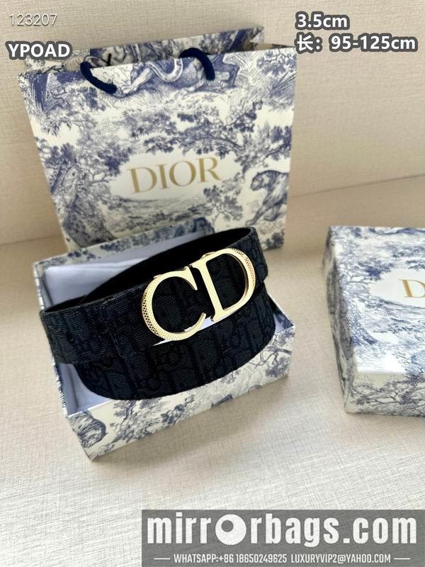 Replica Dior belt 35mmX95-125cm 8L23
