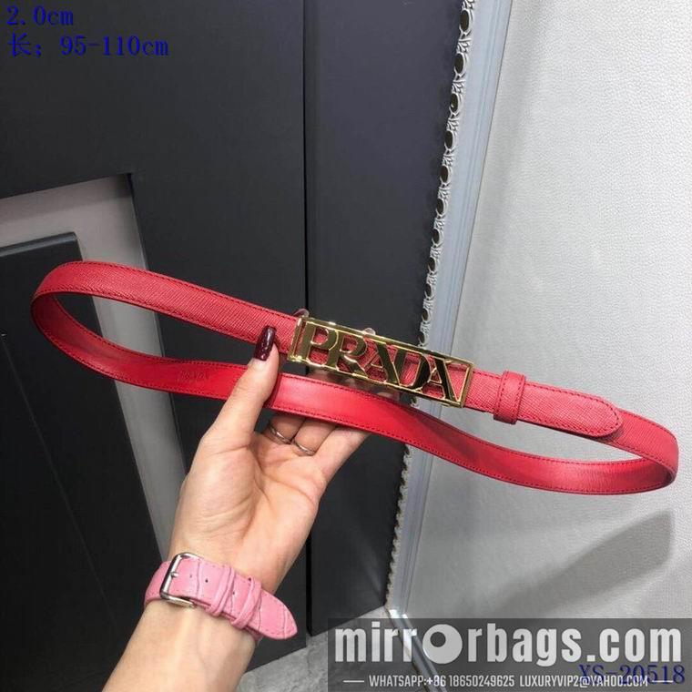 Replica Prada belt 20mmX95-110CM 8L01