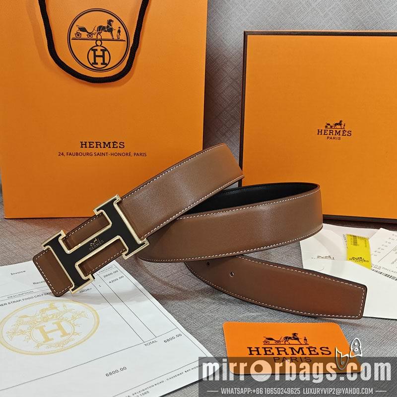 Replica Hermes belt 38mmX90-125cm lb01