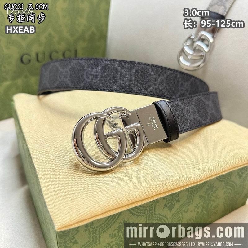 Replica Gucci belt 30mmX95-125cm 8L22