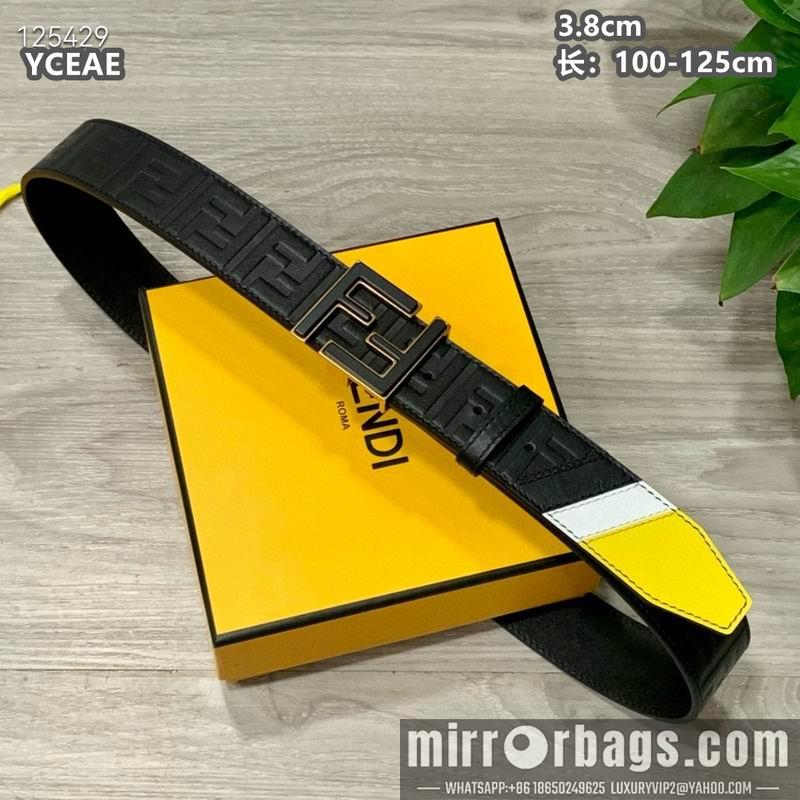 Replica Fendi belt 38mmX100-125cm 8L16