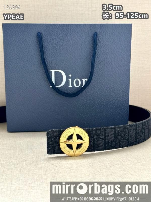 Replica Dior belt 35mmX95-125cm 8L19