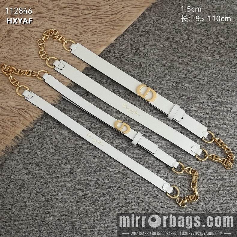 Replica Dior belt 15mmX95-110cm 8L04