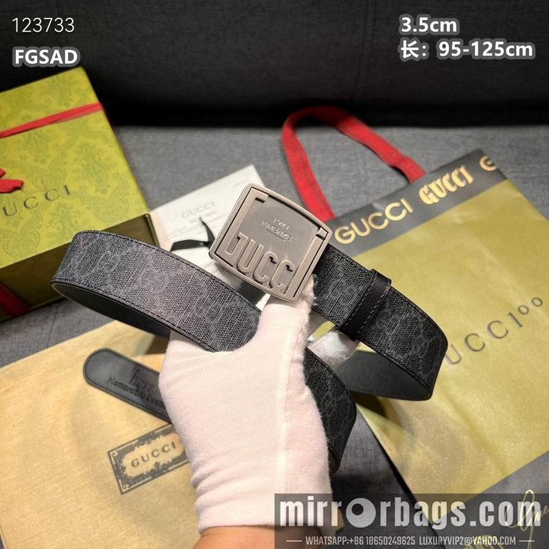 Replica Gucci belt 35mmX95-125cm 8L06
