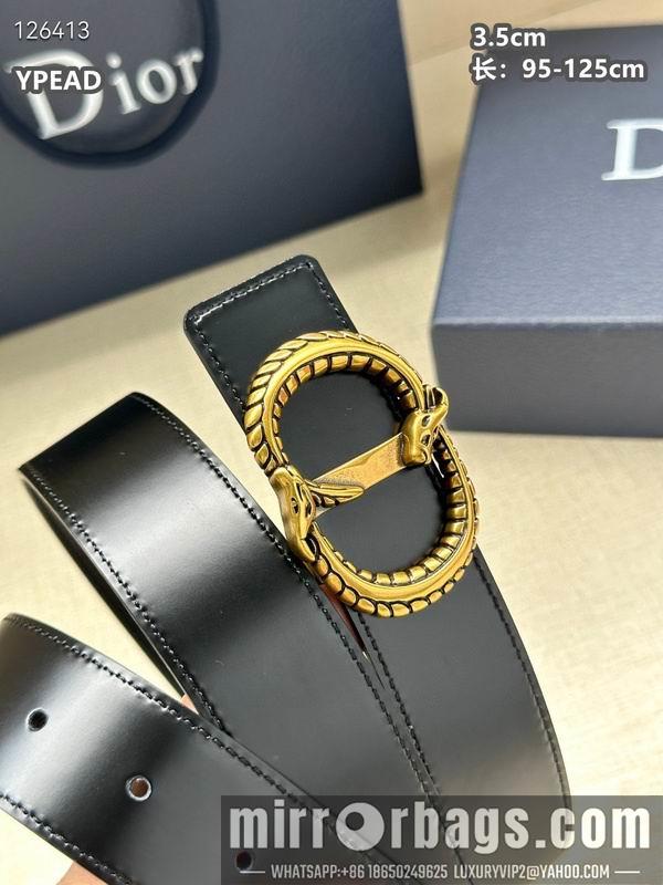 Replica Dior belt 35mmX95-125cm 8L20