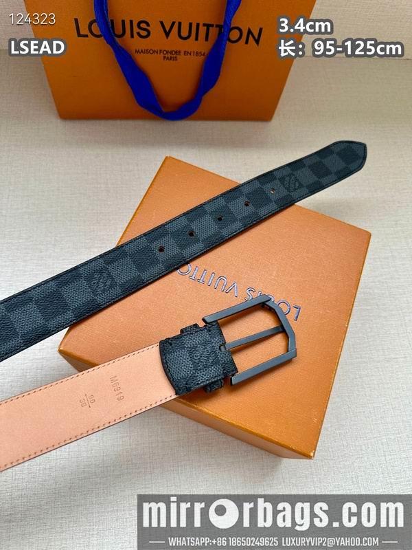 Replica LV belt 34mmX95-125cm 8L23