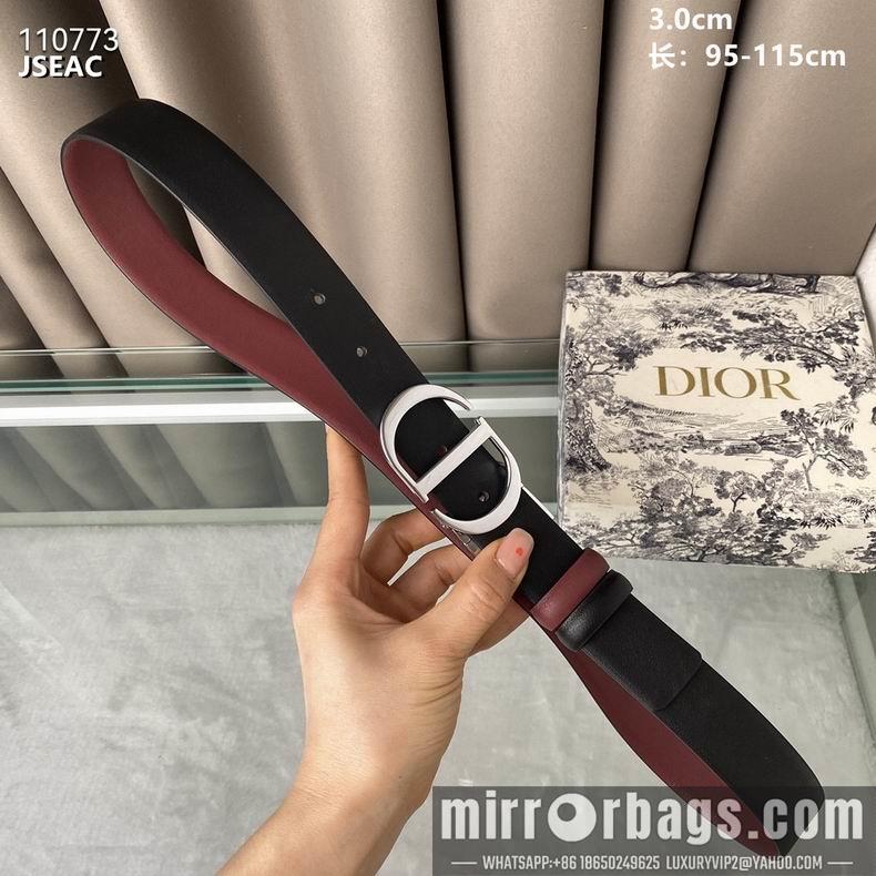 Replica Dior Belt 30mmX95-115cm 8L08