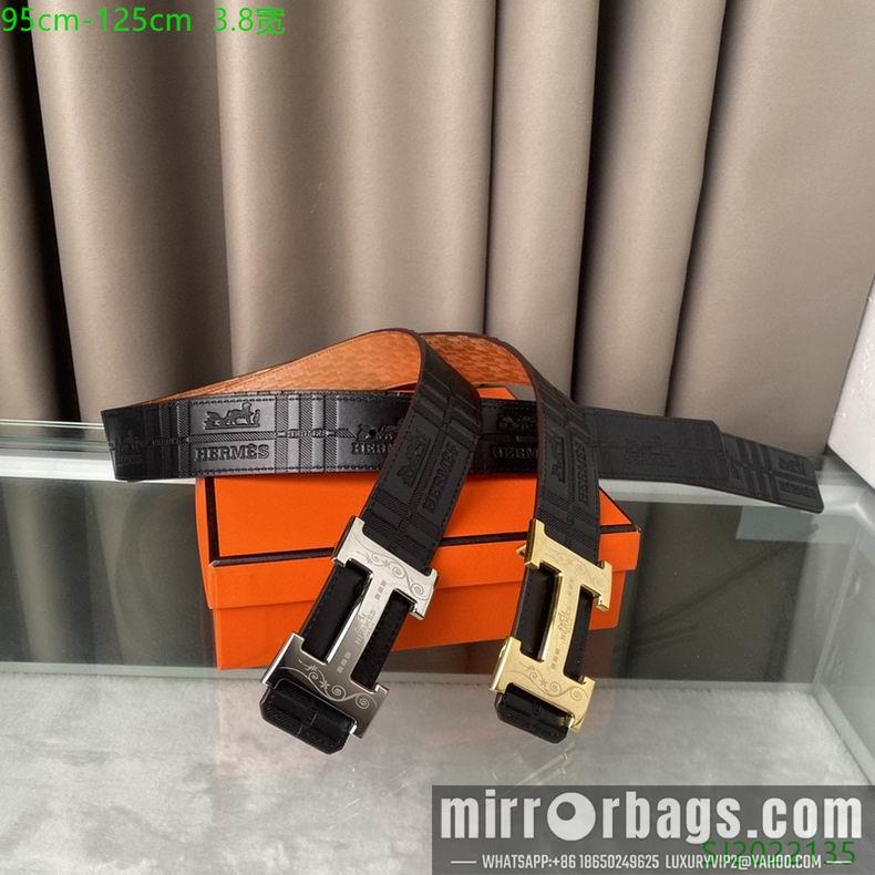 Replica Hermes Belt 38mmX95-125cm 7D108