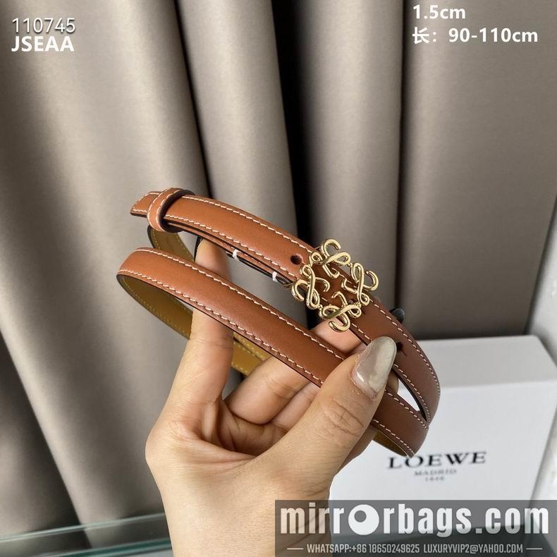 Replica Loewe Belt 15mmX90-110cm 8L01